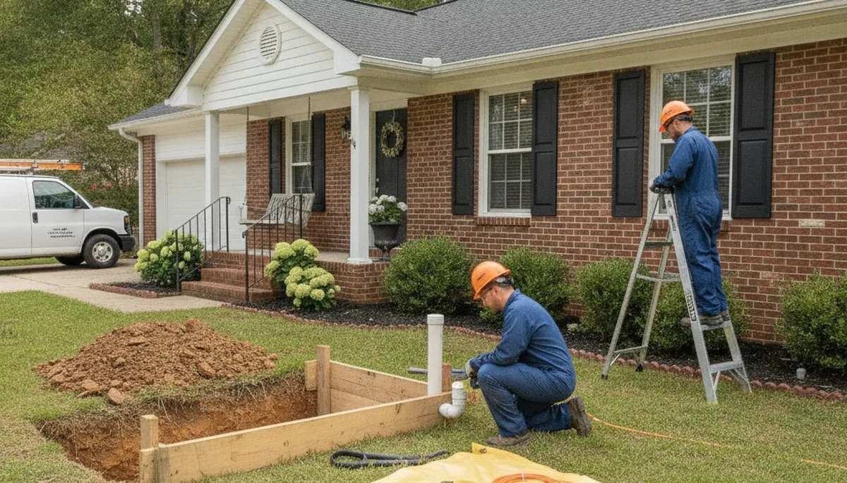 Emergency plumbing repair service in Marietta, GA for homes and businesses
