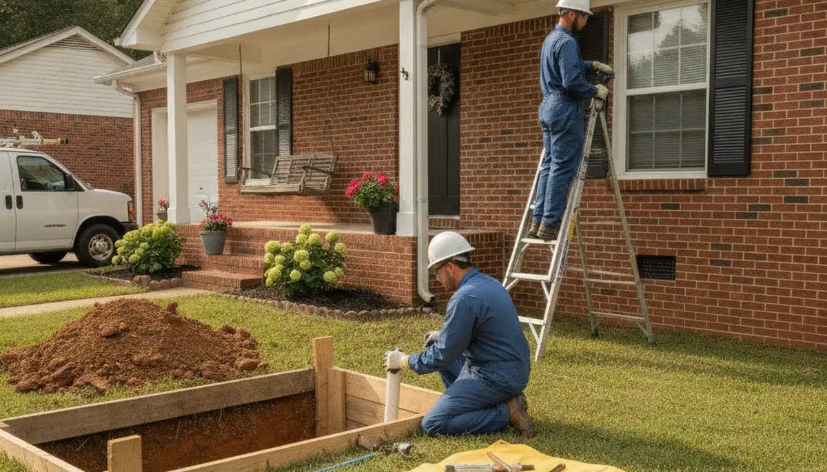 Emergency plumbing repair service in Marietta, GA for residential and commercial leaks and clogs