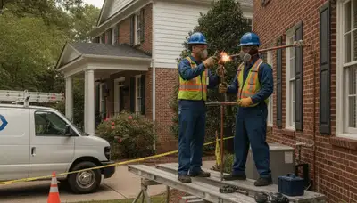 Emergency plumbing repair service in Marietta, GA for residential and commercial leaks, clogs, and burst pipes