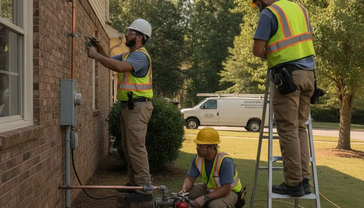 Emergency plumber providing plumbing repair service in Marietta, GA