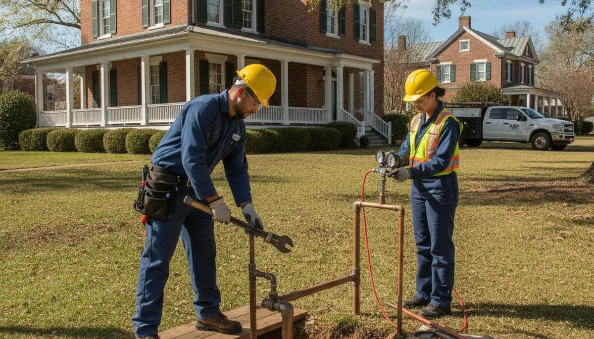 Marietta, GA plumbing repair team providing emergency pipe and leak repair service