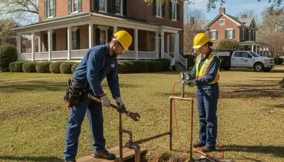 Marietta, GA plumbing repair team providing emergency pipe and leak repair service